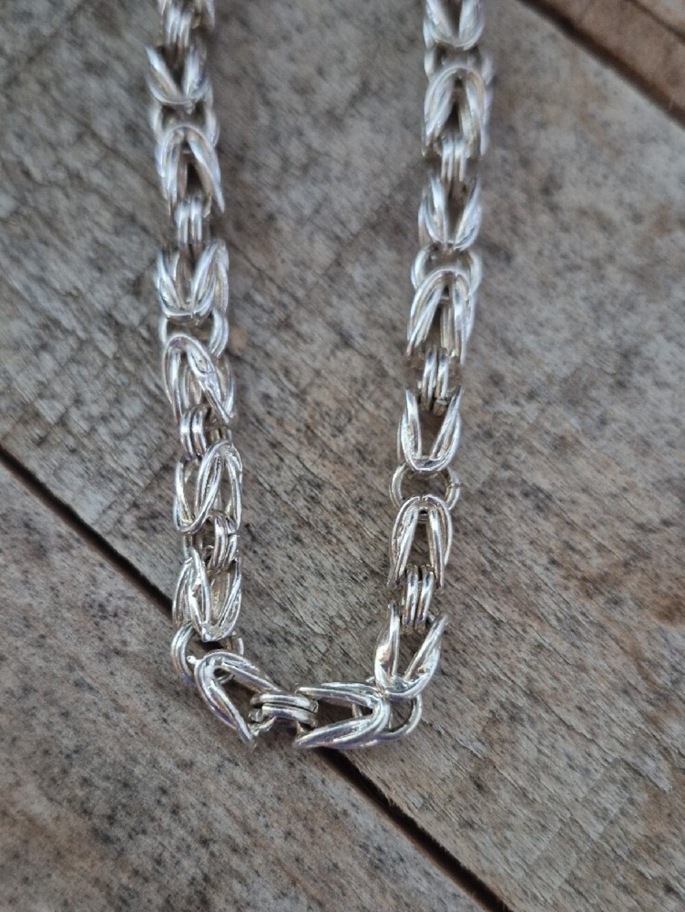 Sterling Silver 925 Chain Bracelet - Picture 3 of 4